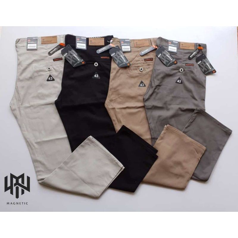 Celana chinos panjang jumbo original produk size 40-45