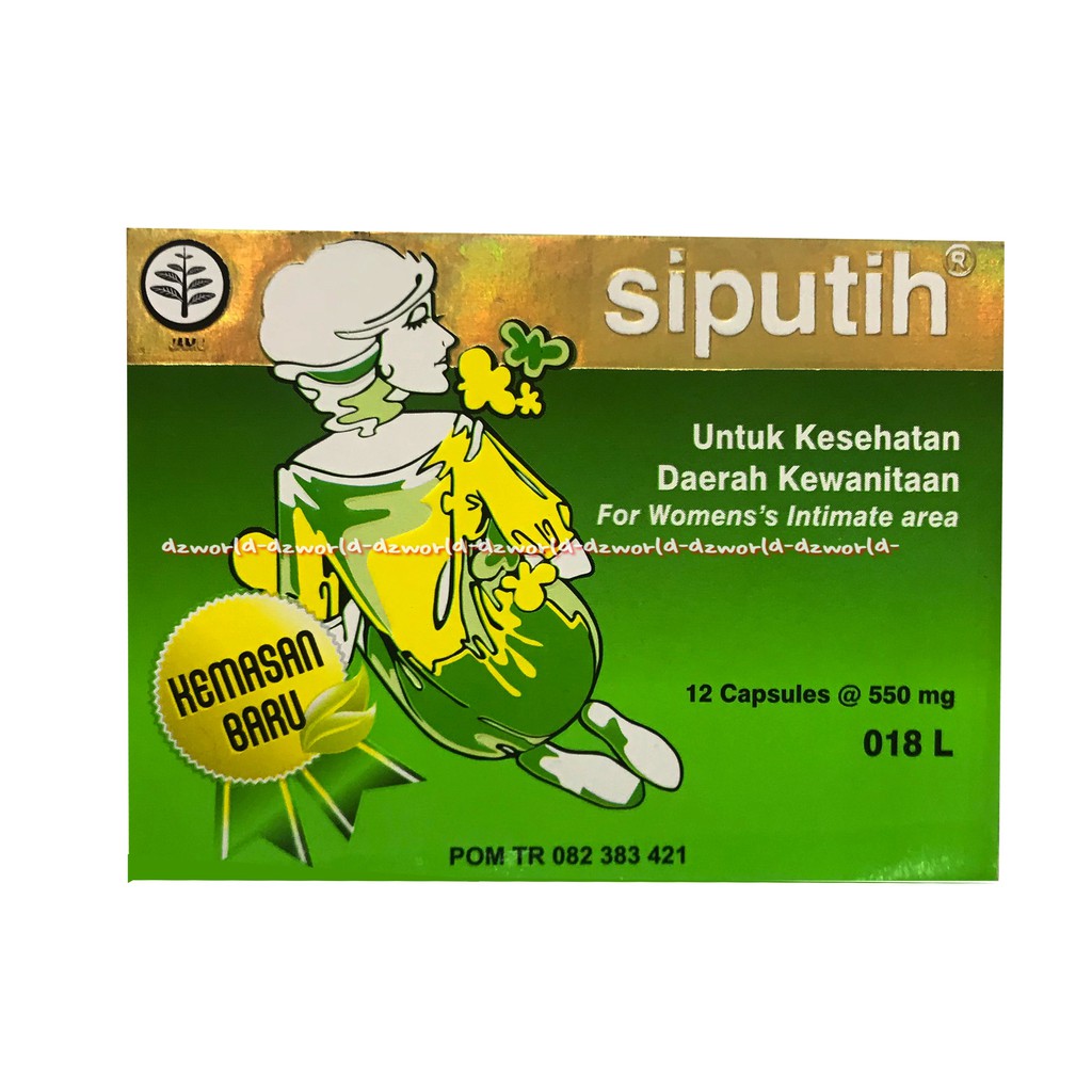 Jamu Siputih 12Capsuls Untuk Keputihan Obat Mengatasi Keputihan