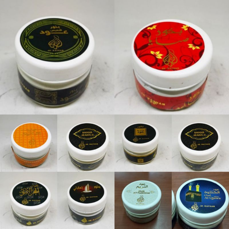 Buhur Arab Bukhur Ar Rayhan ArRaihan Berbagai Aroma Pilihan Bokhoor Gahru Oud Kiswah Alkhanjar AtTar