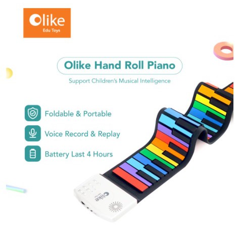 Olike Hand Roll Piano Mainan Anak Terbaru COD