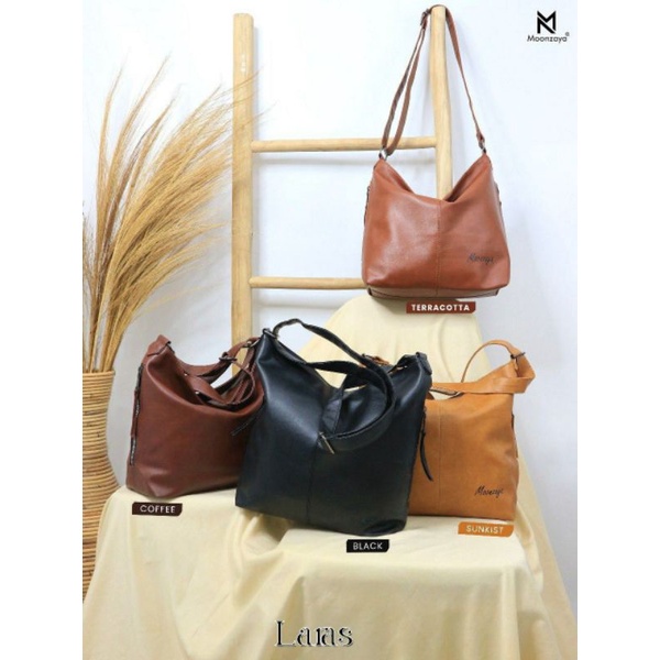 Moonzaya Laras READY- TAS LARAS HOBO MOONZAYA TAS LARAS MOONZAYA TAS WANITA KEREN TAS SELEMPANG