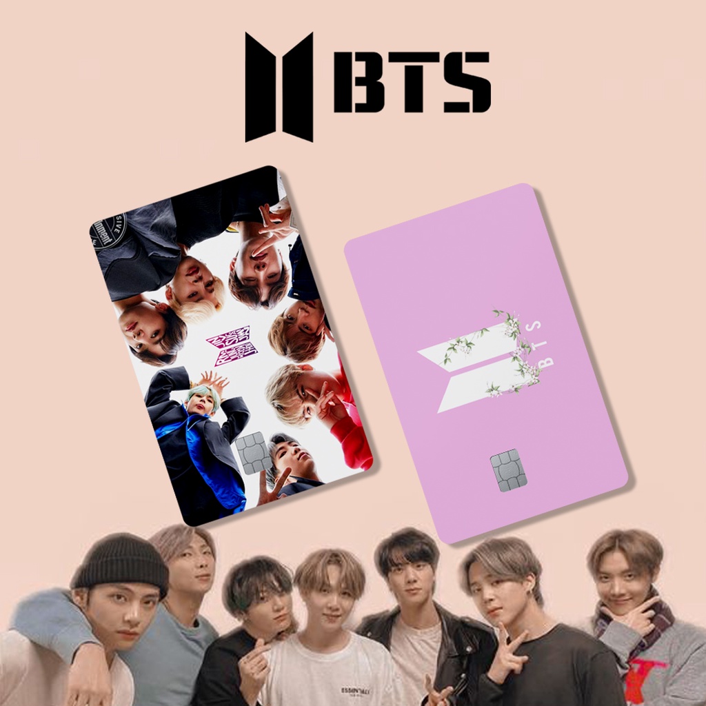 BANGTAN CARD SPECIAL HOLOGRAM LOVE | GARSKIN / STICKER KARTU ATM / SKIN KARTU ATM / DEBIT / CREDIT / EMONEY / FLAZZ | CARDSKINS