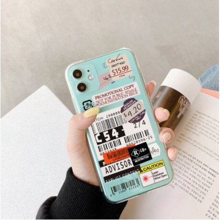 

Case Iphone 11 : Label Barcode Tag Clear