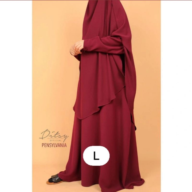 Waafa Abaya Ditsy Official size L