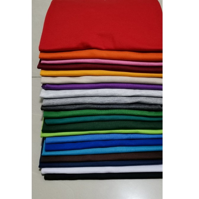 Kaospolos - Kaos Pria Polos Kerah Bulat Lengan Pendek / Atasan Baju Kaos Polos Seragam Dewasa