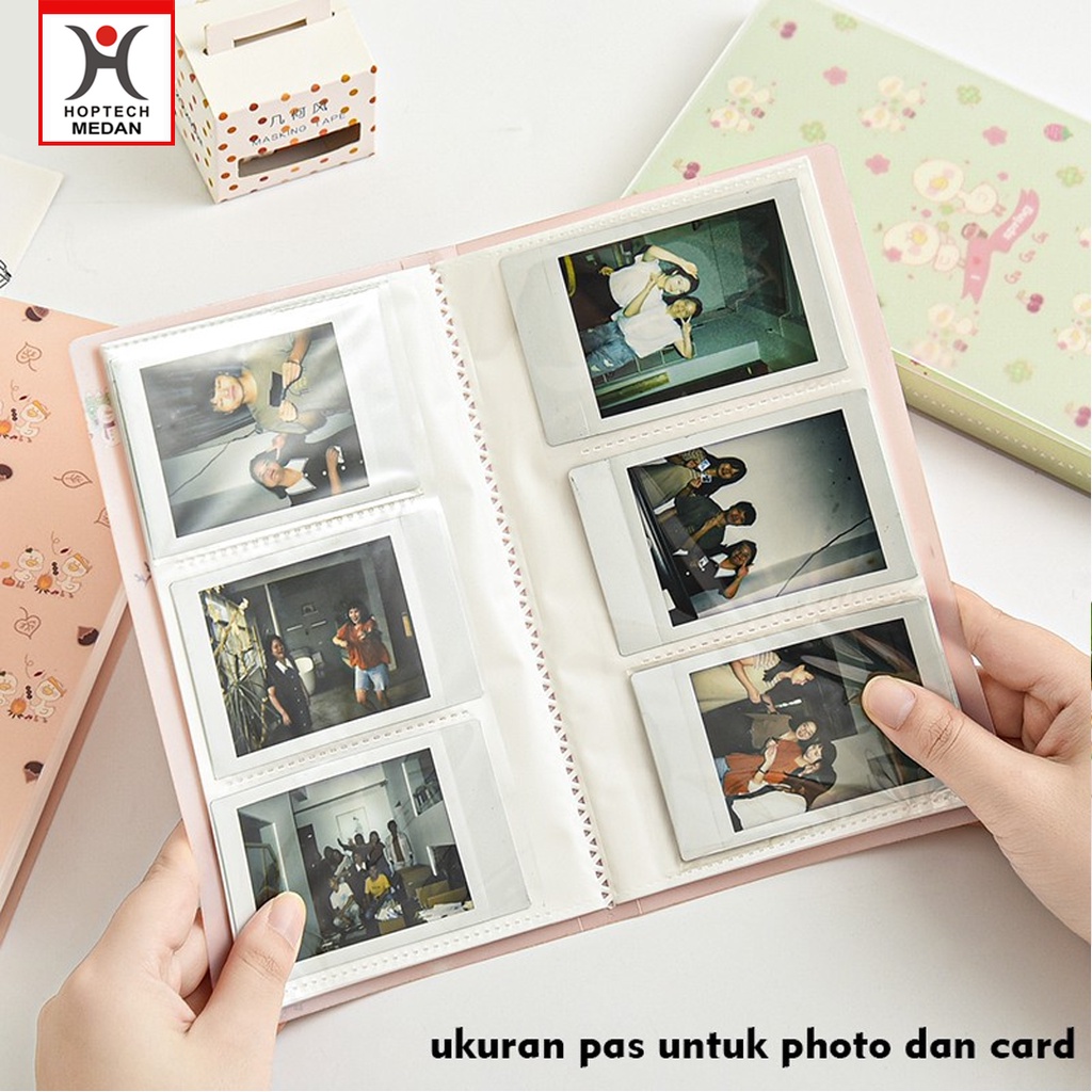 Photo lomo card 120 Slot album tempat photocard polaroid foto lomo organizer | slip in