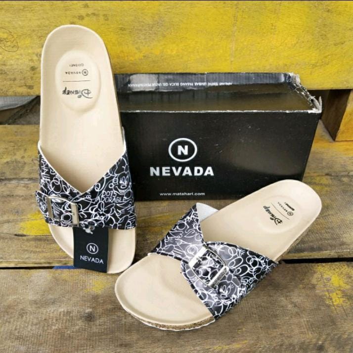 SANDAL SLIP ON WANITA CASUAL SANTAI GC V.1