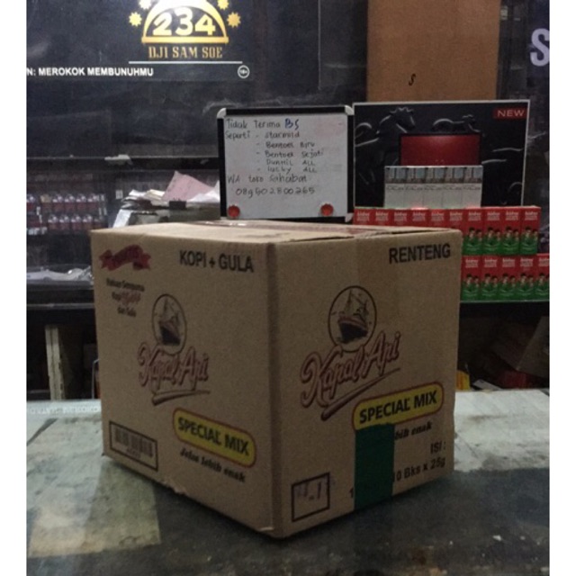 kapal api mix dus