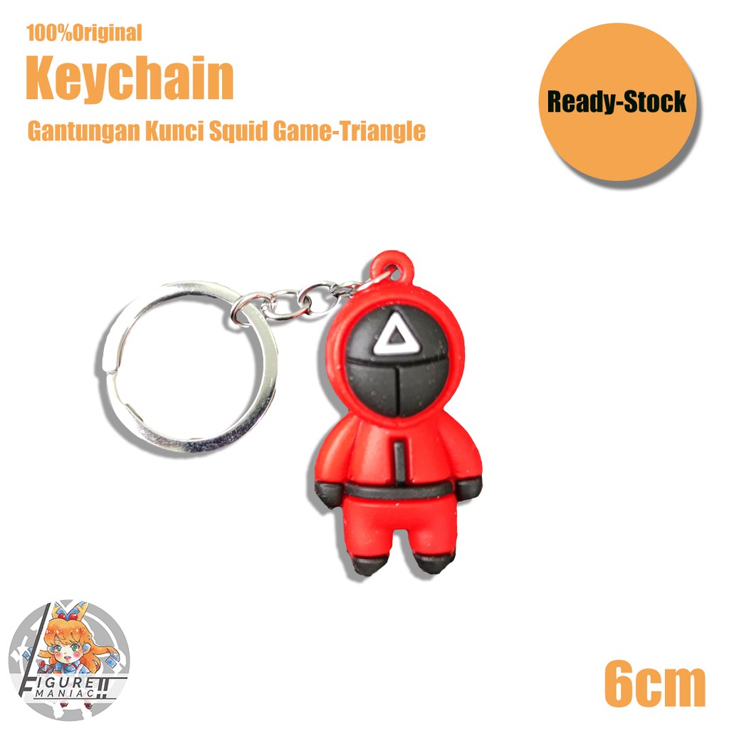 Gantungan Kunci Figure Squid Game Murah Ready Stock Seri 1