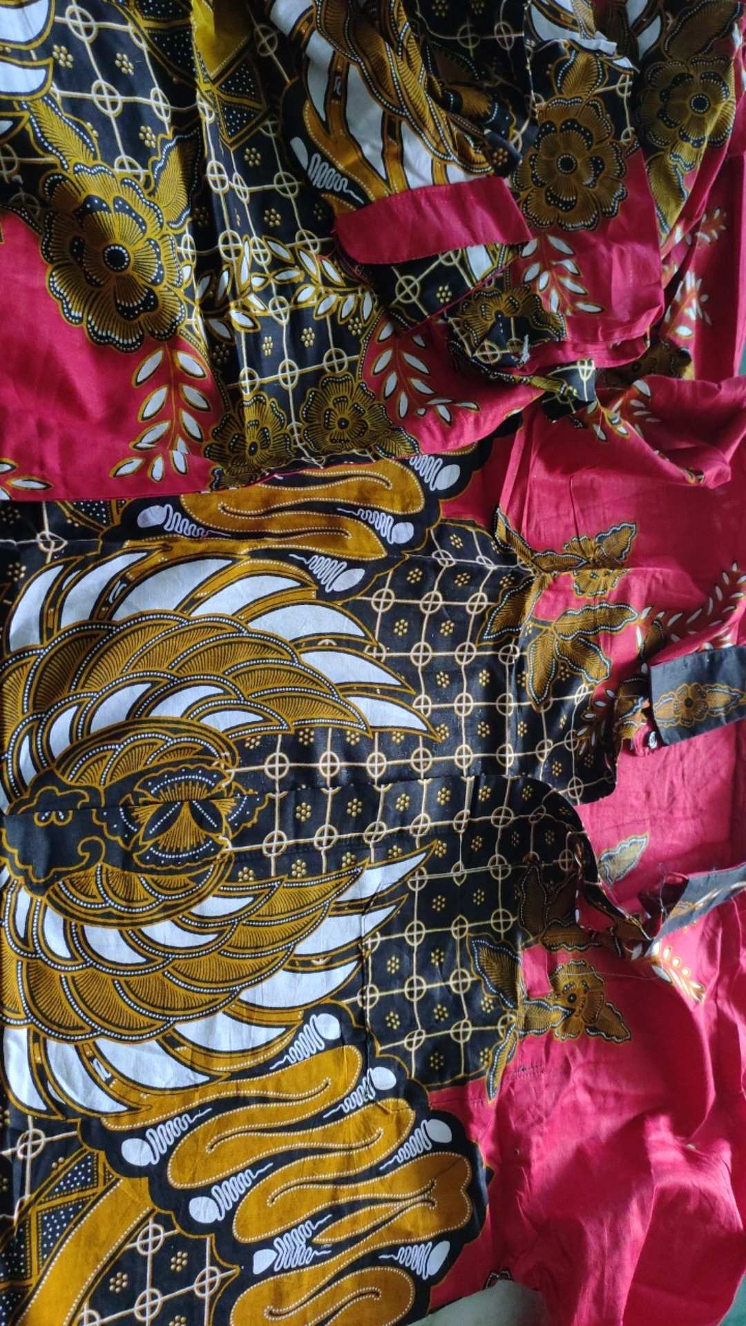 Batik Couple_maora Sania Ruffle Batik Couple Ori Ndoro Jowi Dnt Garansi Termurah