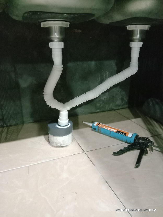 Selang Bcp Tarik Double Putih Chl 1 1/2 Sink Bcp Selang Afur