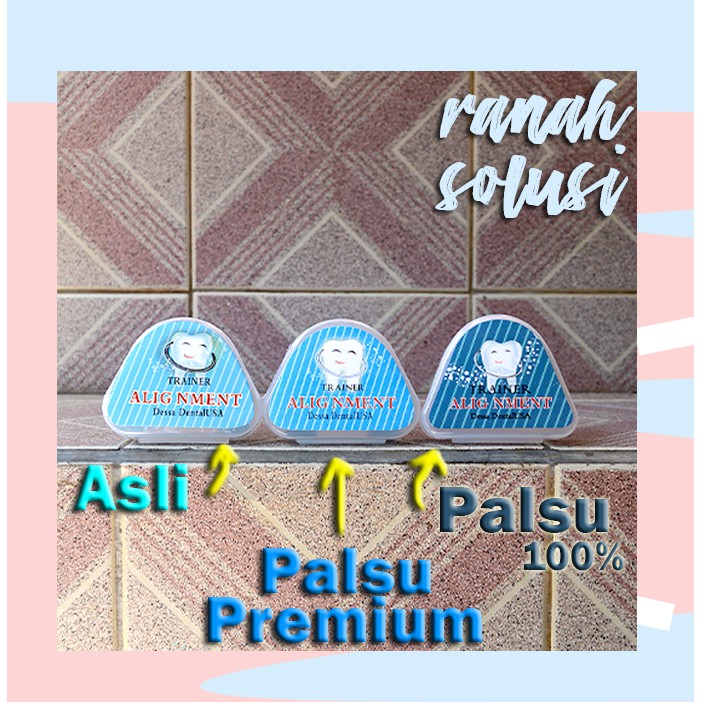 ORIGINAL Perapi Gigi Terbaik Asli Teeth Trainer Alignment Originial / Perapih Gigi Ajaib Original