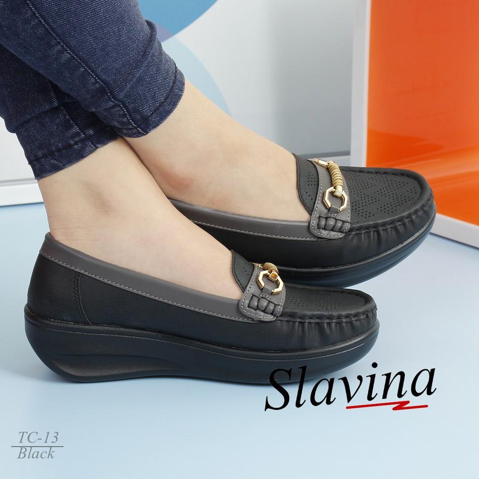 [Art. XQ94Y] Sepatu Wanita Wedges Slavina TC-13