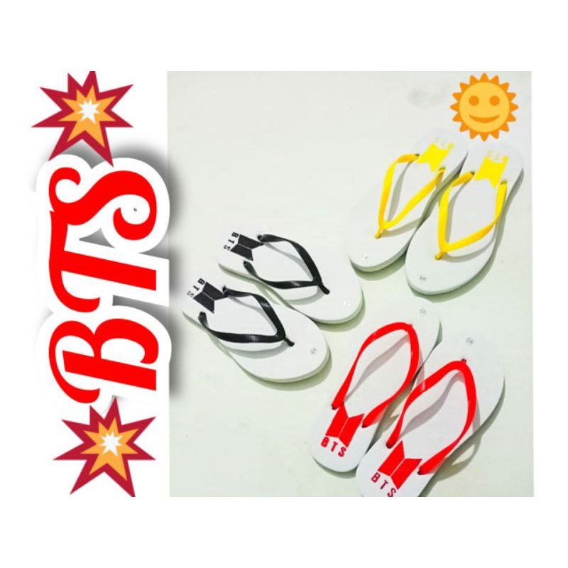 Sandal Spons Teplek Jepit BTS