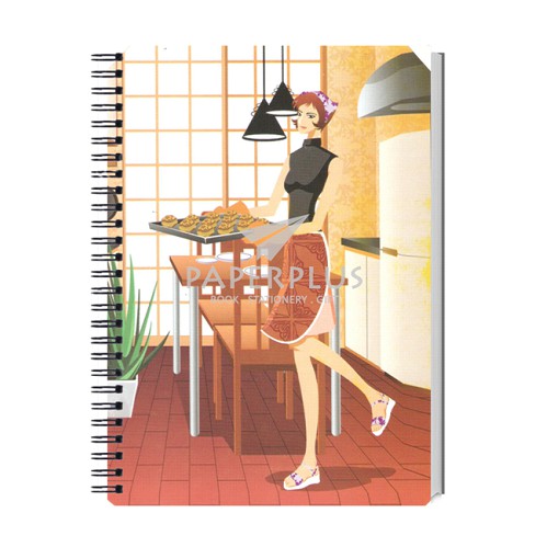 

Spiral Notebook A5 Chicklit Gadis Memasak