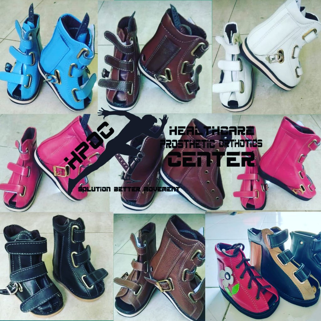 Sepatu ortopedi anak