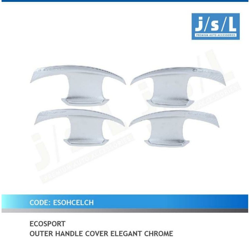 cover outer Ecosport elegant chrome jsl