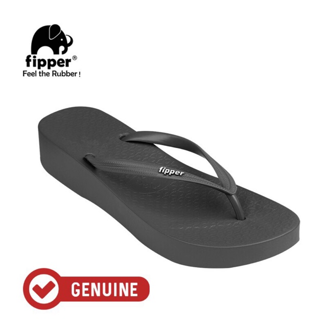 Fipper flashy grey original fipper hanya size 38