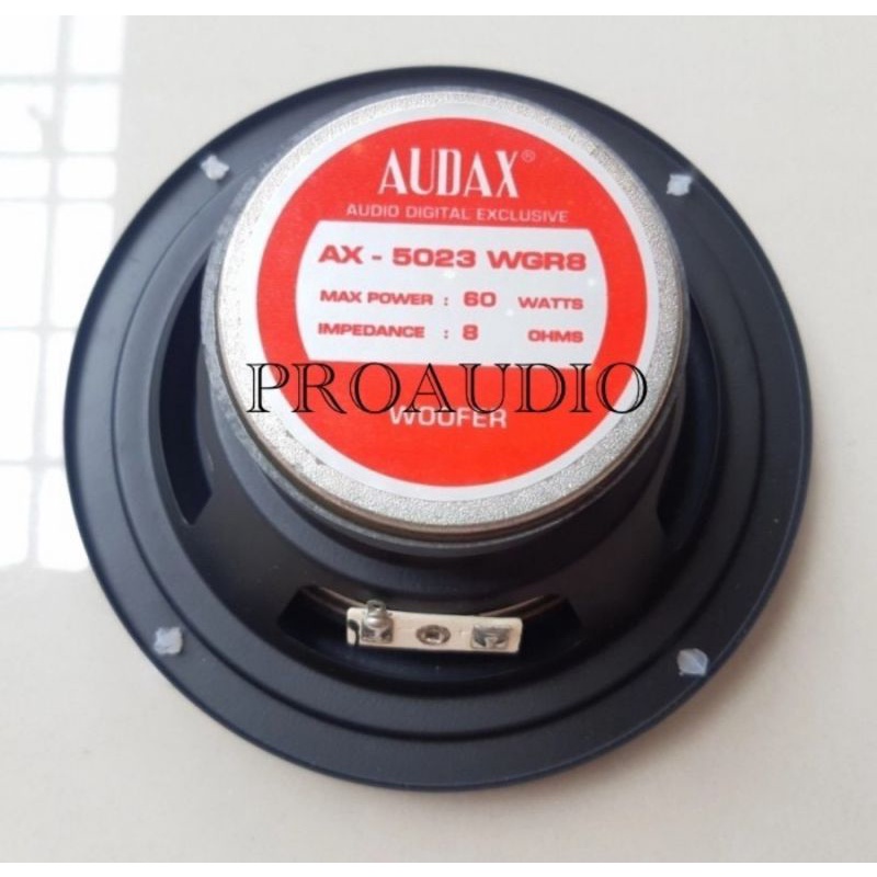 AUDAX Speaker AUDAX 5 inch AX 5023 Daya 60 Watt Woofer ORIGINAL