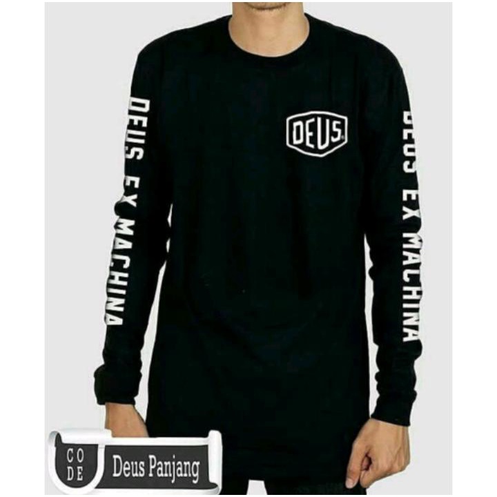 Terbaru. Kaos deus ex machina panjang hitam / kaos deus murah / kaos deus pria / kaos deus wanita / 