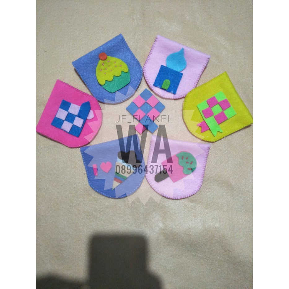 Angpao Amplop Angpaw Lebaran dari Kain Flanel