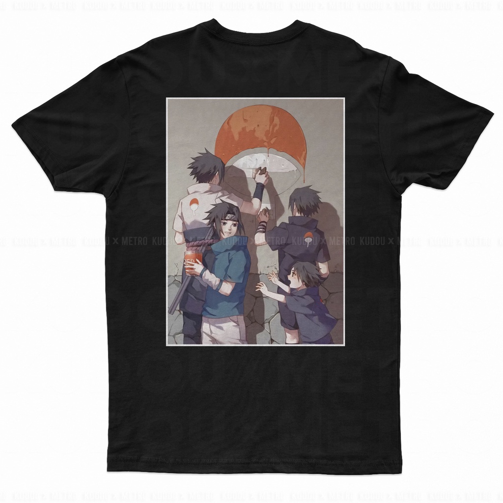 Tshirt Uchiha Sasuke Family Anime Manga Naruto Premium Unisex