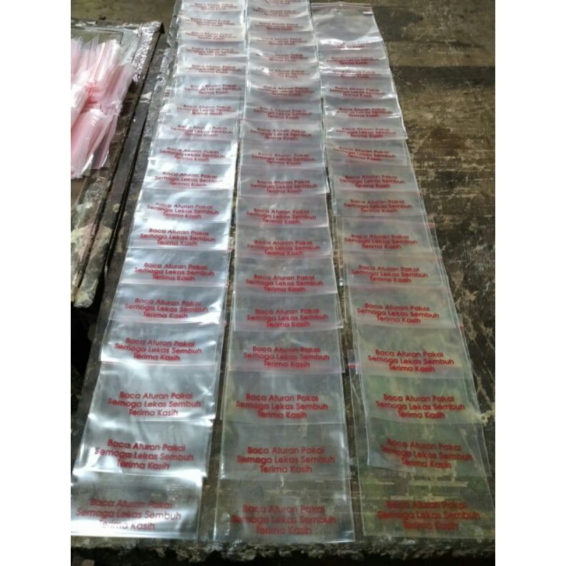 

sablon plastik klip murah