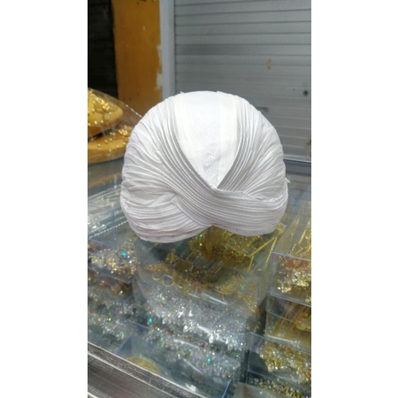 blangkon Jogja putih