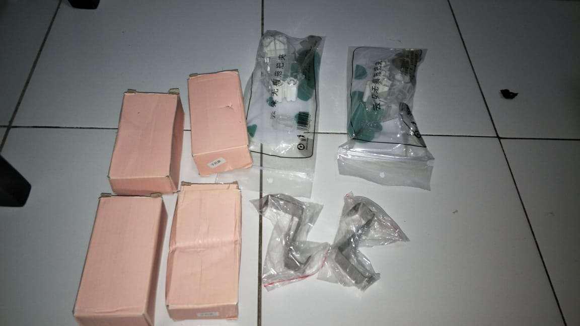 Gantungan Kain Pel Double Holder - Holder Kain Pel Serbaguna