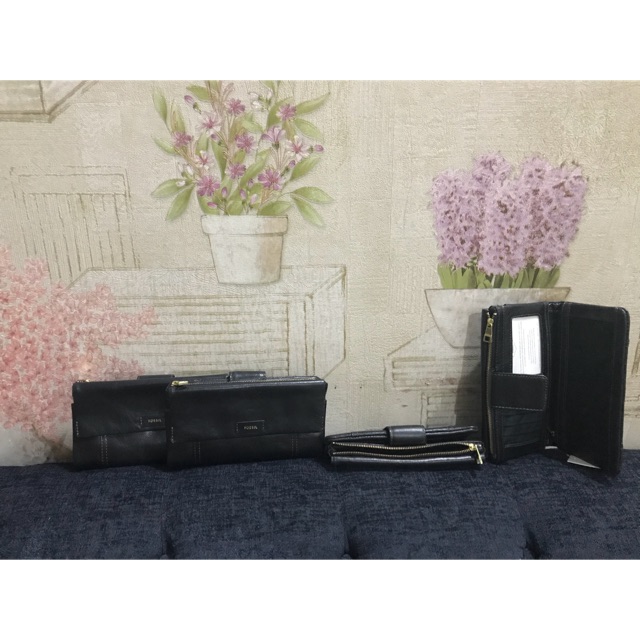 Fossil ellis long wallet