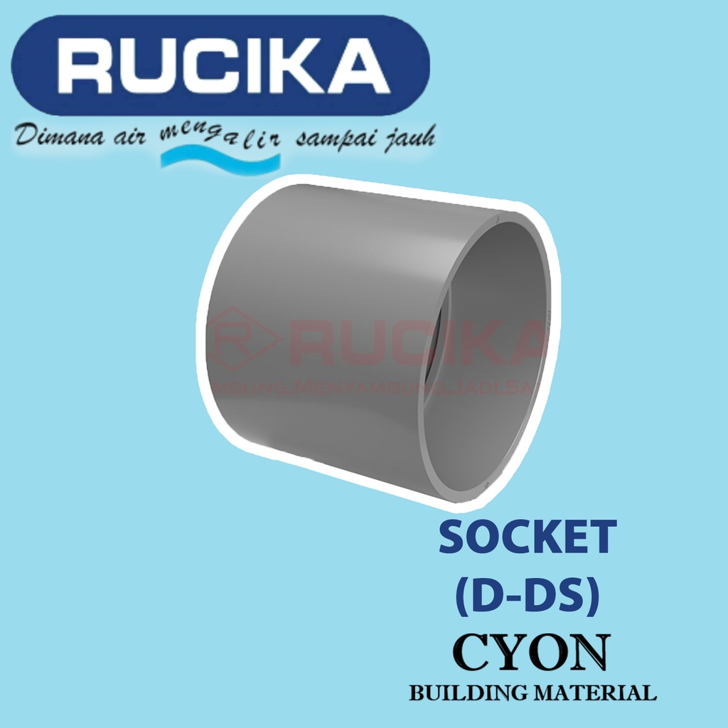 Jual Rucika Socket D Ds Sok Sambungan Lurus Polos Shopee Indonesia