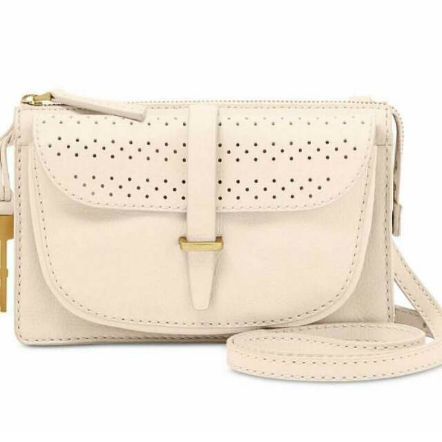 Fossil Ryder Mini Crossbody Vanilla