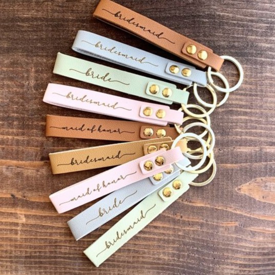 Keychain Bridesmaid Bikers/ Gantungan Kunci / Key Fob  (Claud)