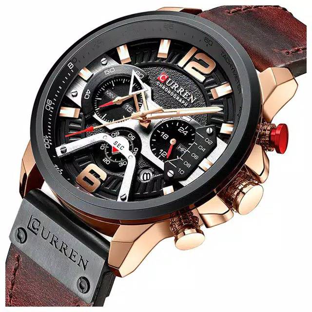 CURREN 8329 ORIGINAL Jam Tangan Pria Chrono Aktif WATCHKITE CURREN