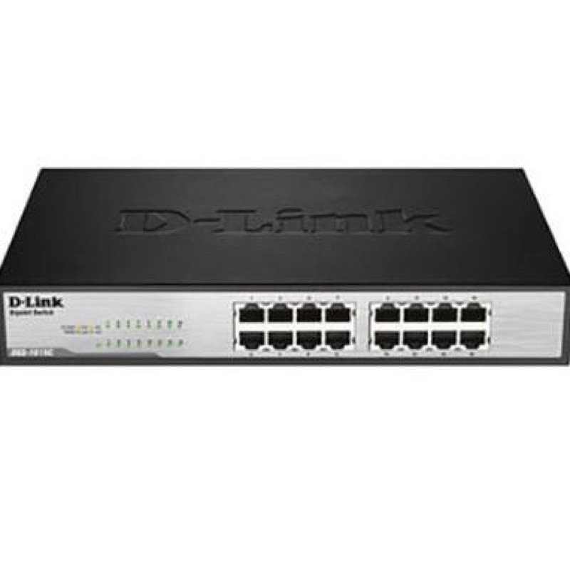 D-Link switch 16 PORT DGS1016C UNMANAGED 10/100/1000