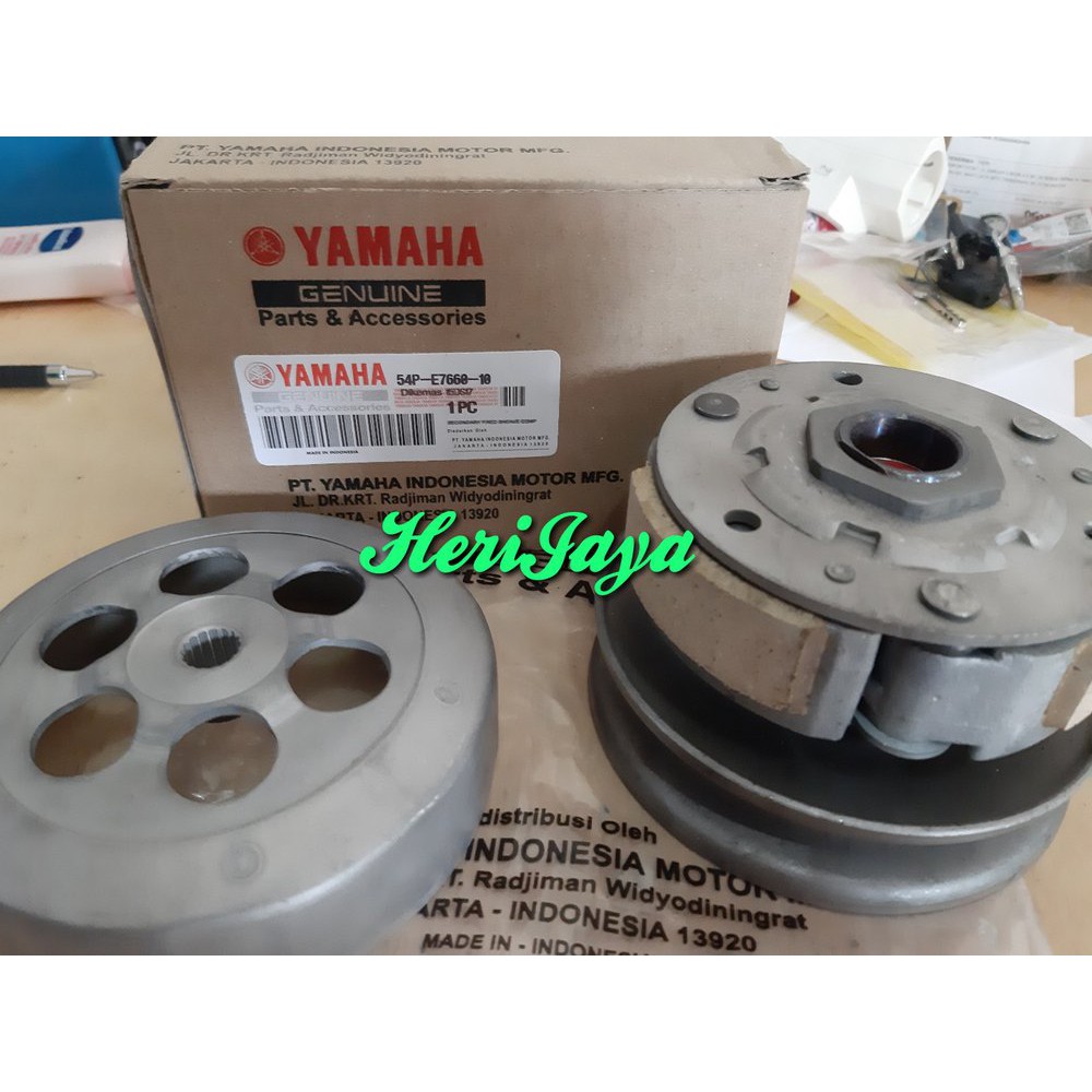 TERMURAH PULLY ASSY MIO J MIO SOUL GT XRIDE PULLY ASSY MIO J MIO SOUL GT H..J