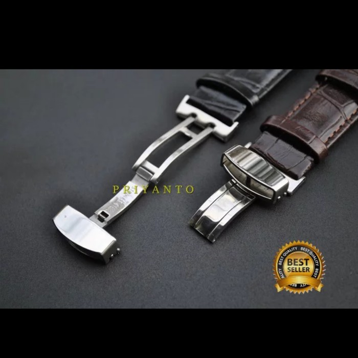 Tali Jal Tangan Kulit 22mm Leathers Strap Tali Jam Tangan GC Guess 22m