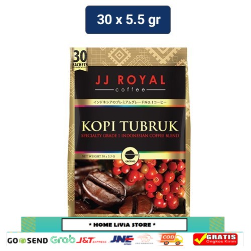 

JJ Royal Coffee Kopi Tubruk Pure Bulk Bag 5.5gr x 30's