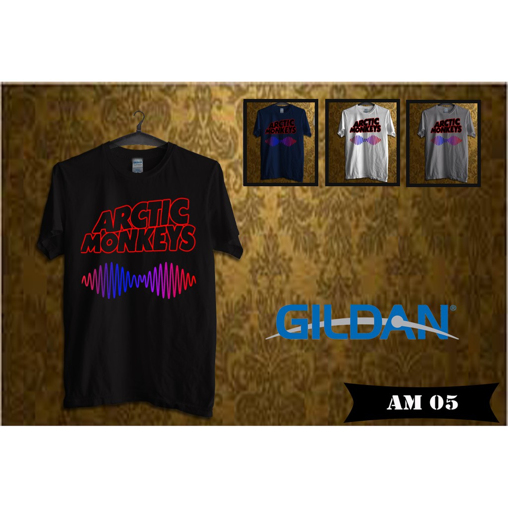 kaos arctic monkeys original gildan am05