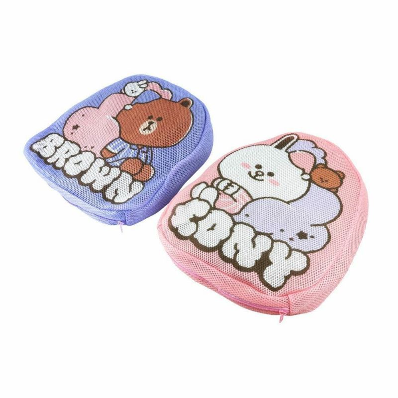 Line Friends Brown &amp; Friends Dreamy Night Laundry Bag 2s Set