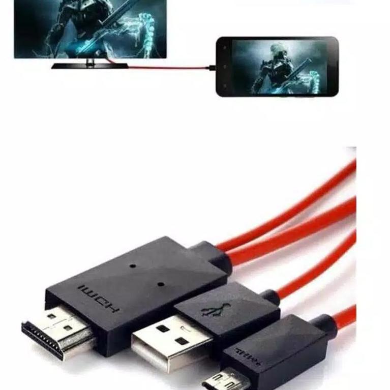 kabel mhl-kabel sambungan hp-kabel sambungan hp ke tv- kabel mhl mikro-kabel mhl mikro usb to hdmi ◦