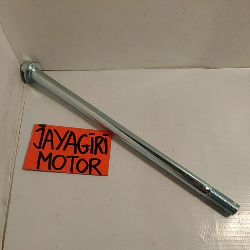 As Roda Belakang Vega R New / ZR Baut Rear Axle Road Wheel Probolt Baud Mur Front Depan Yamaha Ori