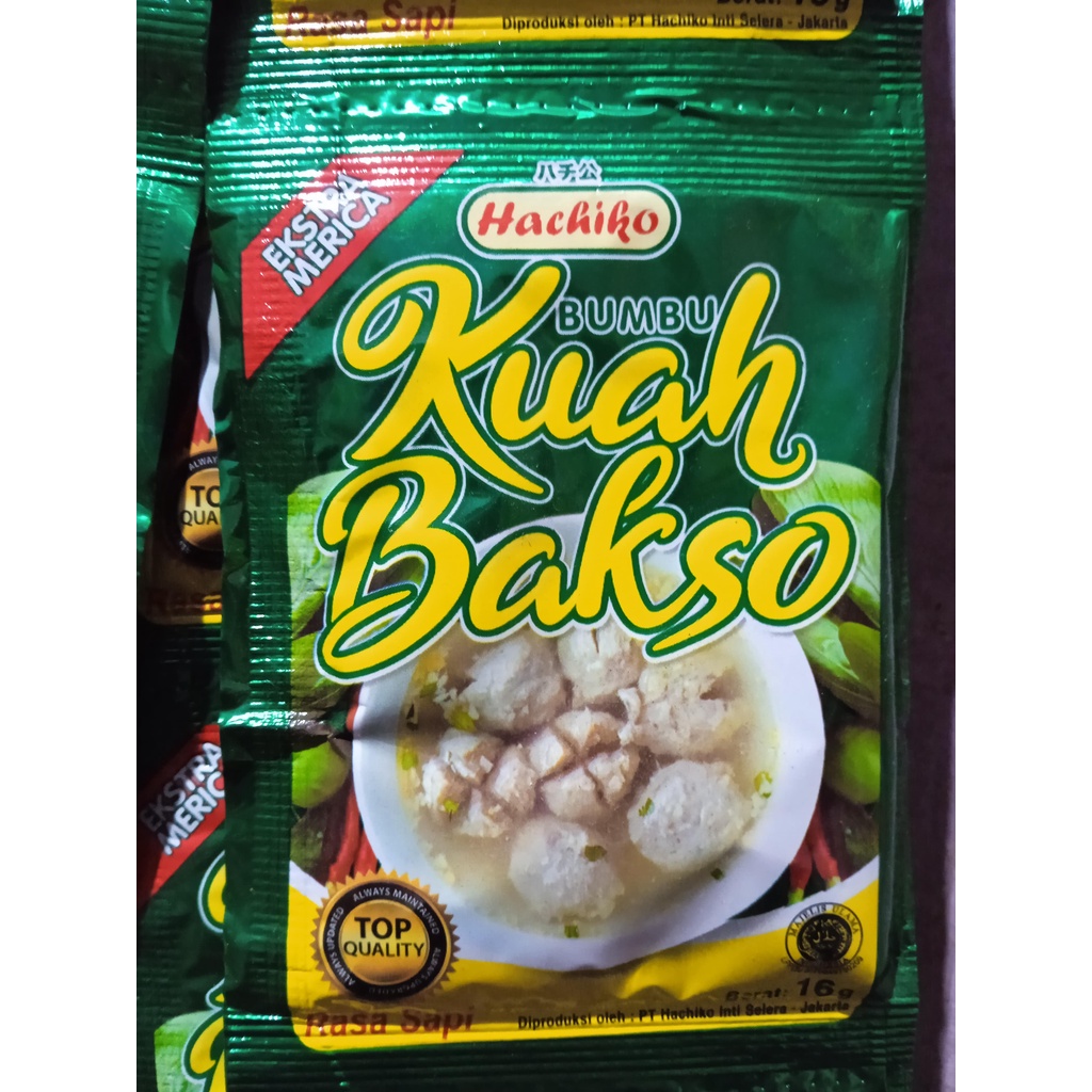 

HAchiko - Bumbu Kuah Bakso 16 gram
