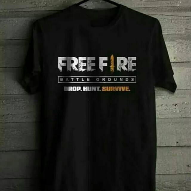 BAJU FREE FIRE | FREE FIRE TEE | BAJU GAMERS