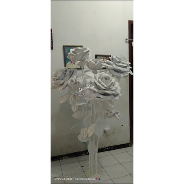 standing lampu , standing flower, lampu bunga