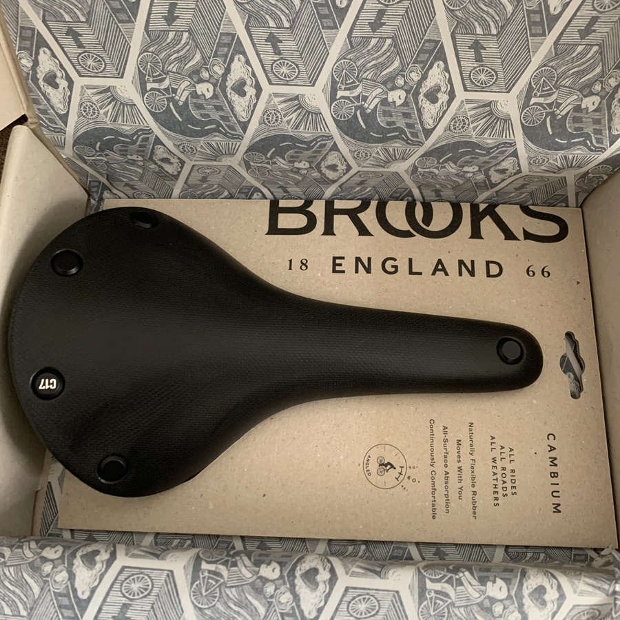 Saddle Brooks Original Cambium C17 Black sadel Brooks