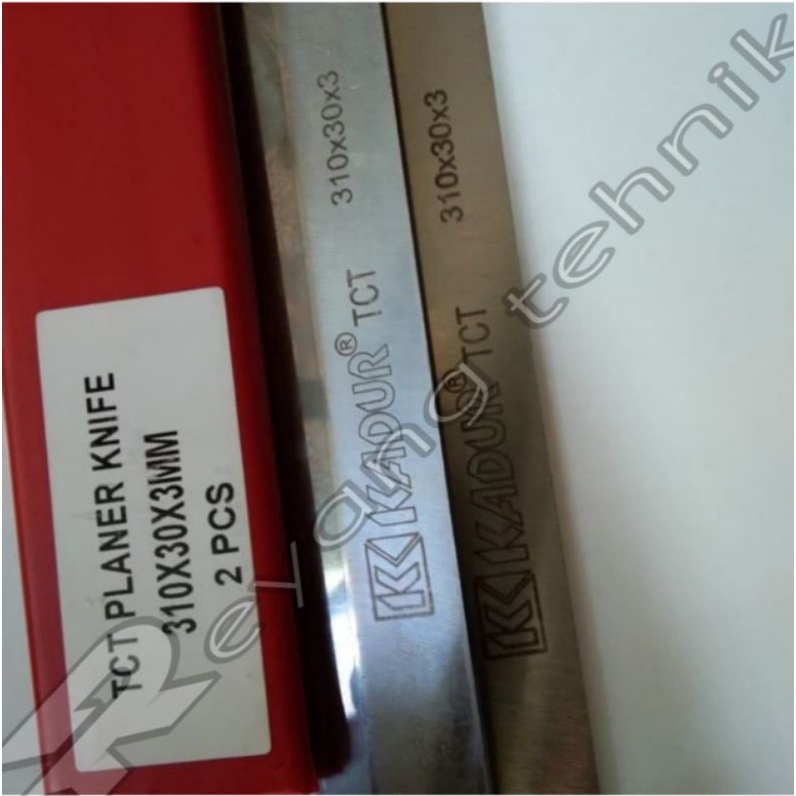 Pisau Planer TCT KADUR 310 x 30 x 3 mm