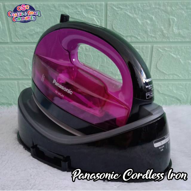 Setrika Panasonic Cordless Iron