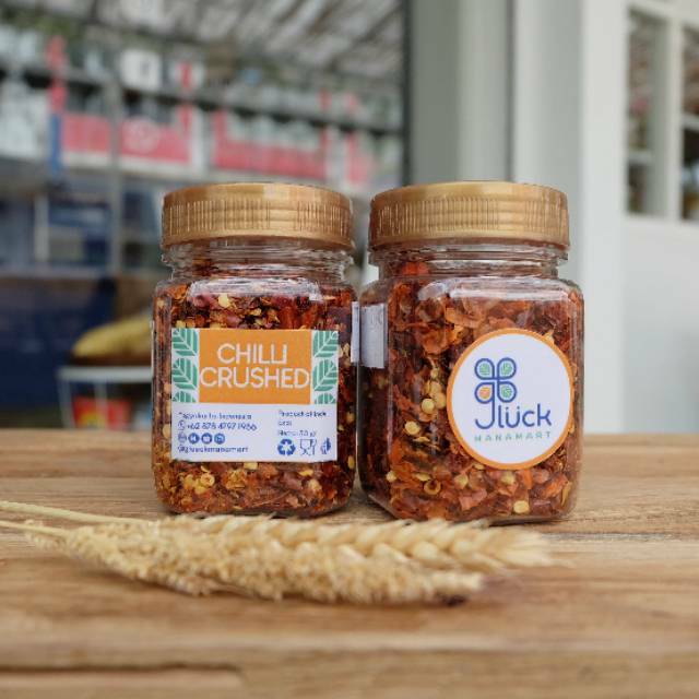 

Herbs CHILLI CRUSHED / Cabai Kering Bumbu / Rempah - rempah 40 Gr