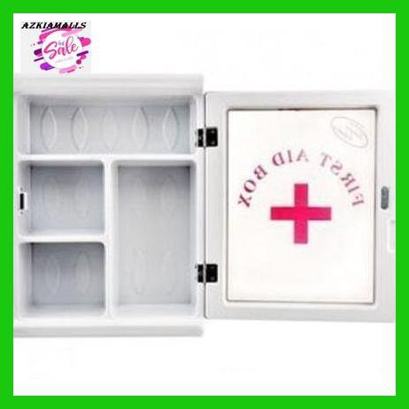 

BOTATEMPAT- FIRST AID BOX KOTAK P3K MASPION ( L ) BOX P 3 K LEMARI P3K -ASLI.